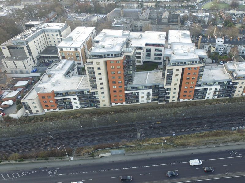 Aerial View of Kilmainham mixed use